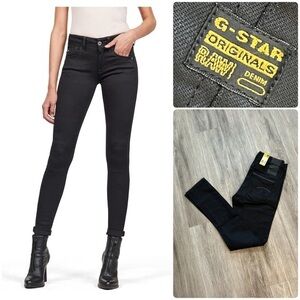 G-Star Raw NWT BROOKE Loose Tapered Women's Black Designer Jeans W26xL32